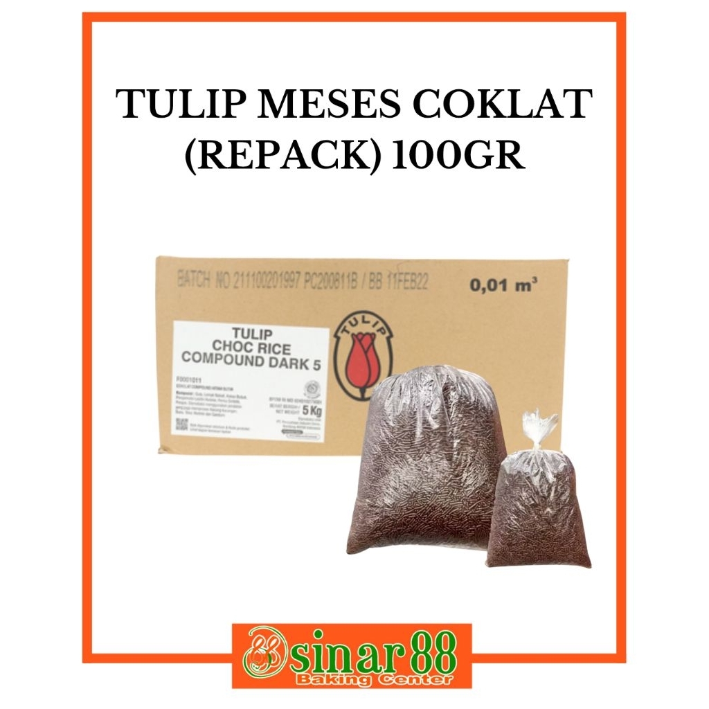 

TULIP MESES COKLAT REPACK 100GR