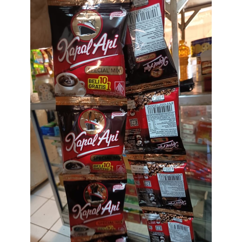 

Kapal Api Special Mix isi 10sachet/renceng - Beli 1 gratis 1
