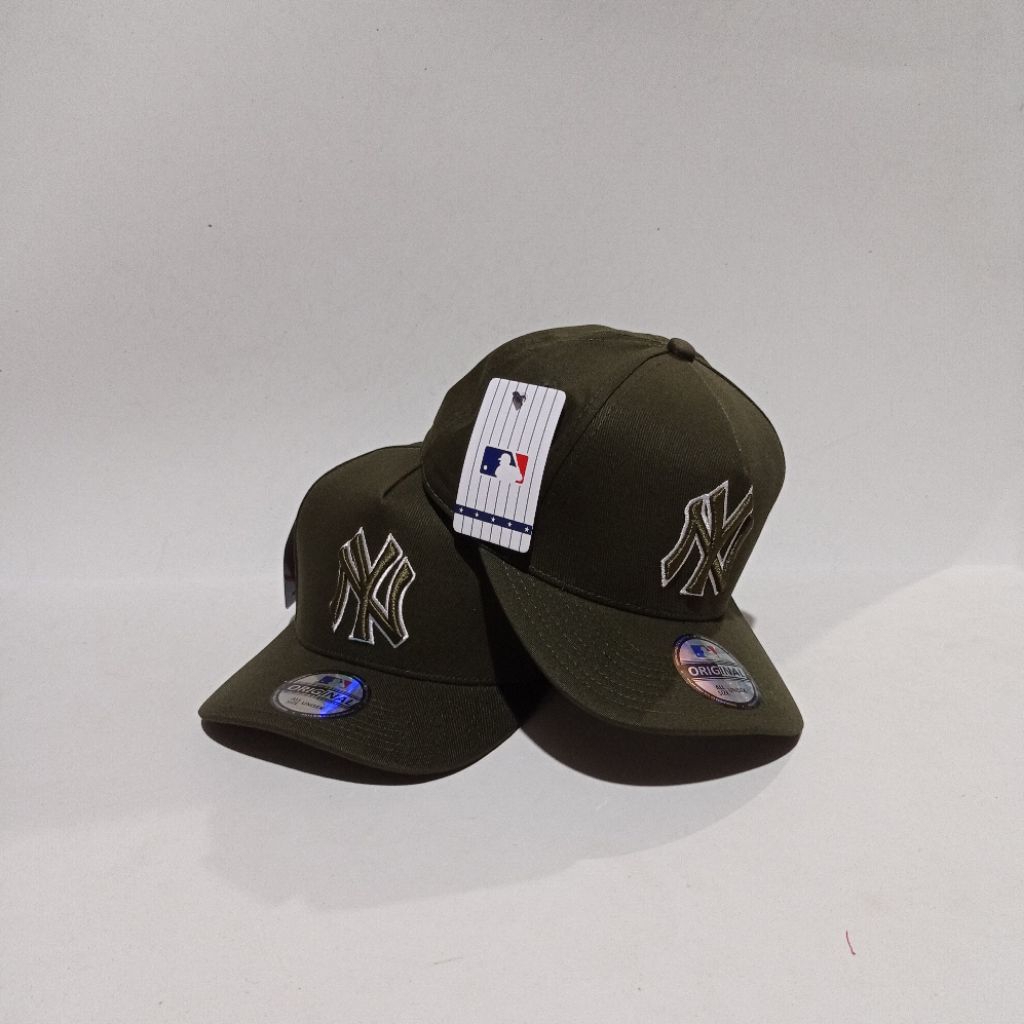 Topi MLB Brand Original New York Yankees Green White