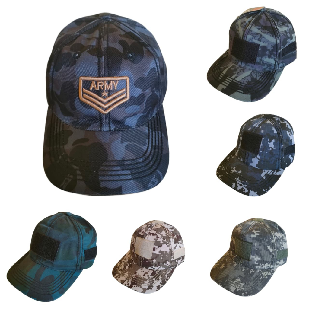 PROMO Topi Baseball Tactical Motif Loreng Army New Model / Topi Topi Tactical Army Pria dan Wanita
