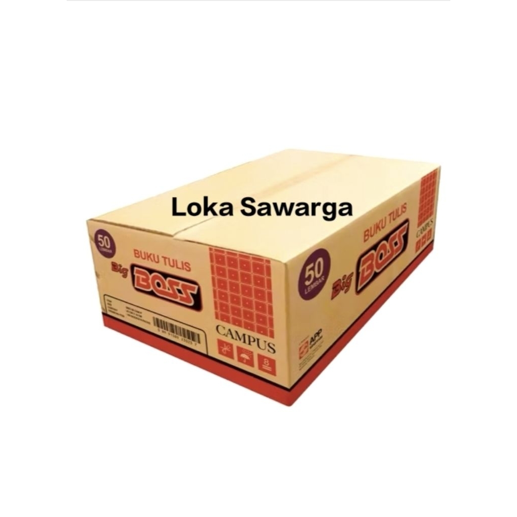 

Grosir Buku Big Boss 50 Lembar 1 Dus isi 16 Pack