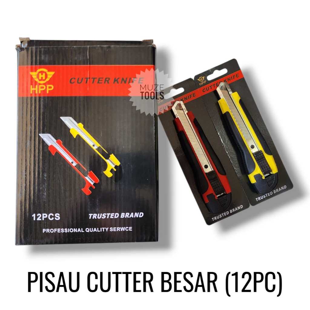 

[12 PCS] Pisau Cutter Refill isi Knife Gunting Kater