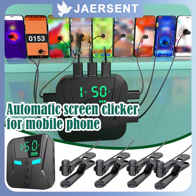 Auto Klik Multifunctional Layar Ponsel Klik Otomatis untuk mico/snackvideo/Live Streaming/tiktok/ins