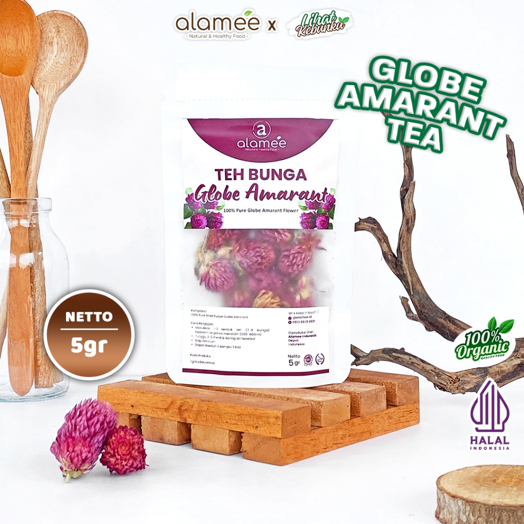 

Teh Bunga Globe Amaranth Tea Herbal Kering Organik Herbal Asli Dried Flower Alami 5 Gr LIHAT KEBUNKU