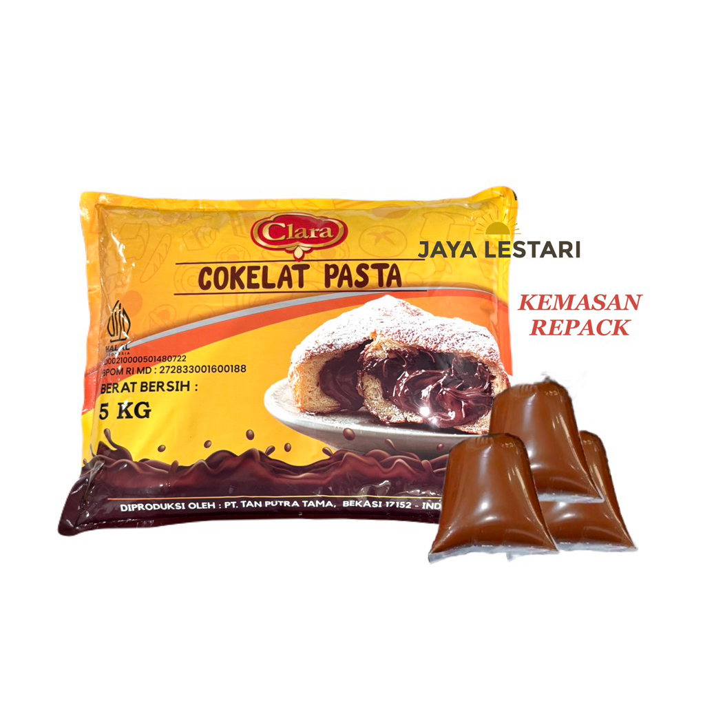 

Clara Cokelat Pasta (Kemasan Repack) (200g, 500g, 1kg)