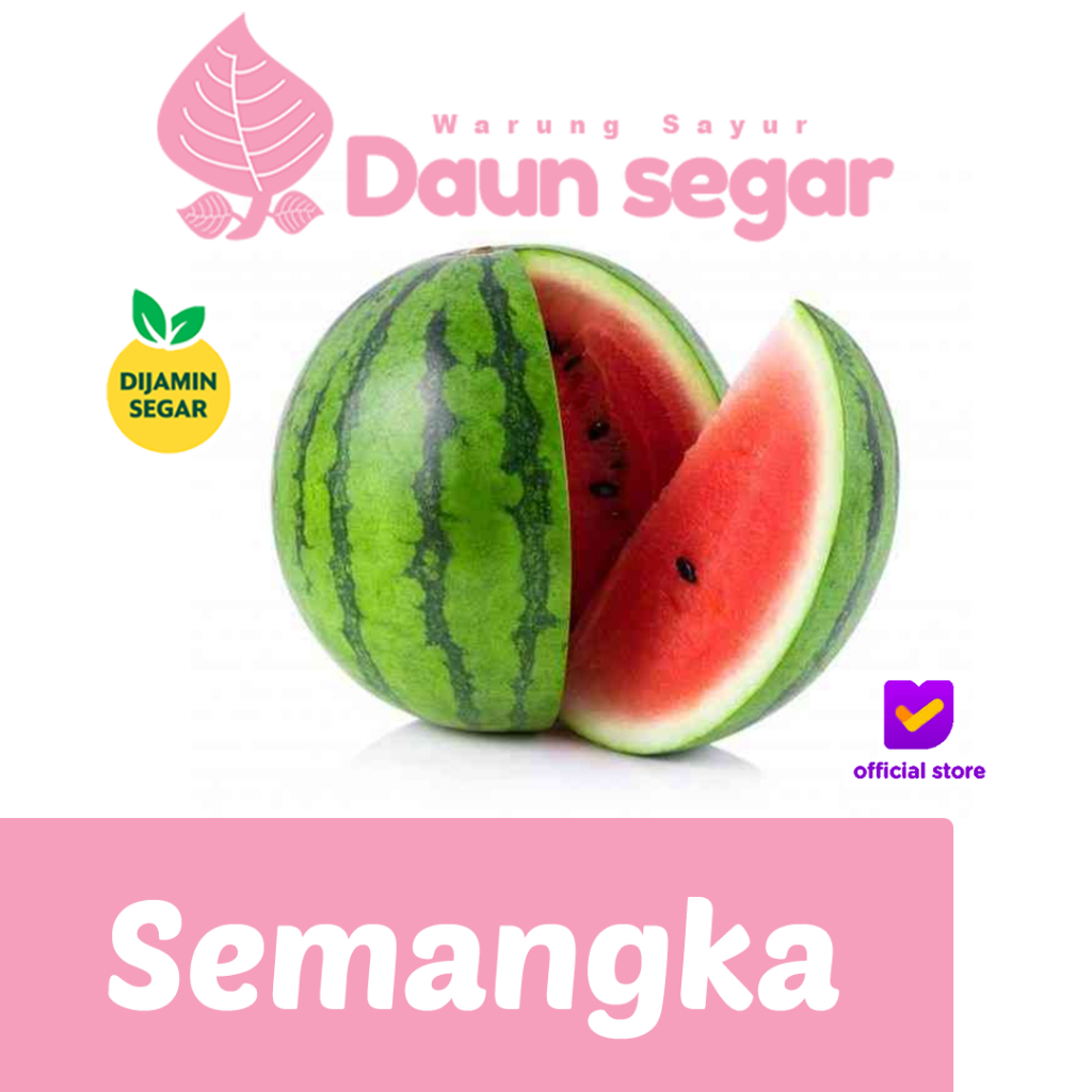 

Semangka Merah Premium Buah Segar Besar, Manis Alami, Cocok untuk Keluarga - Daun segar