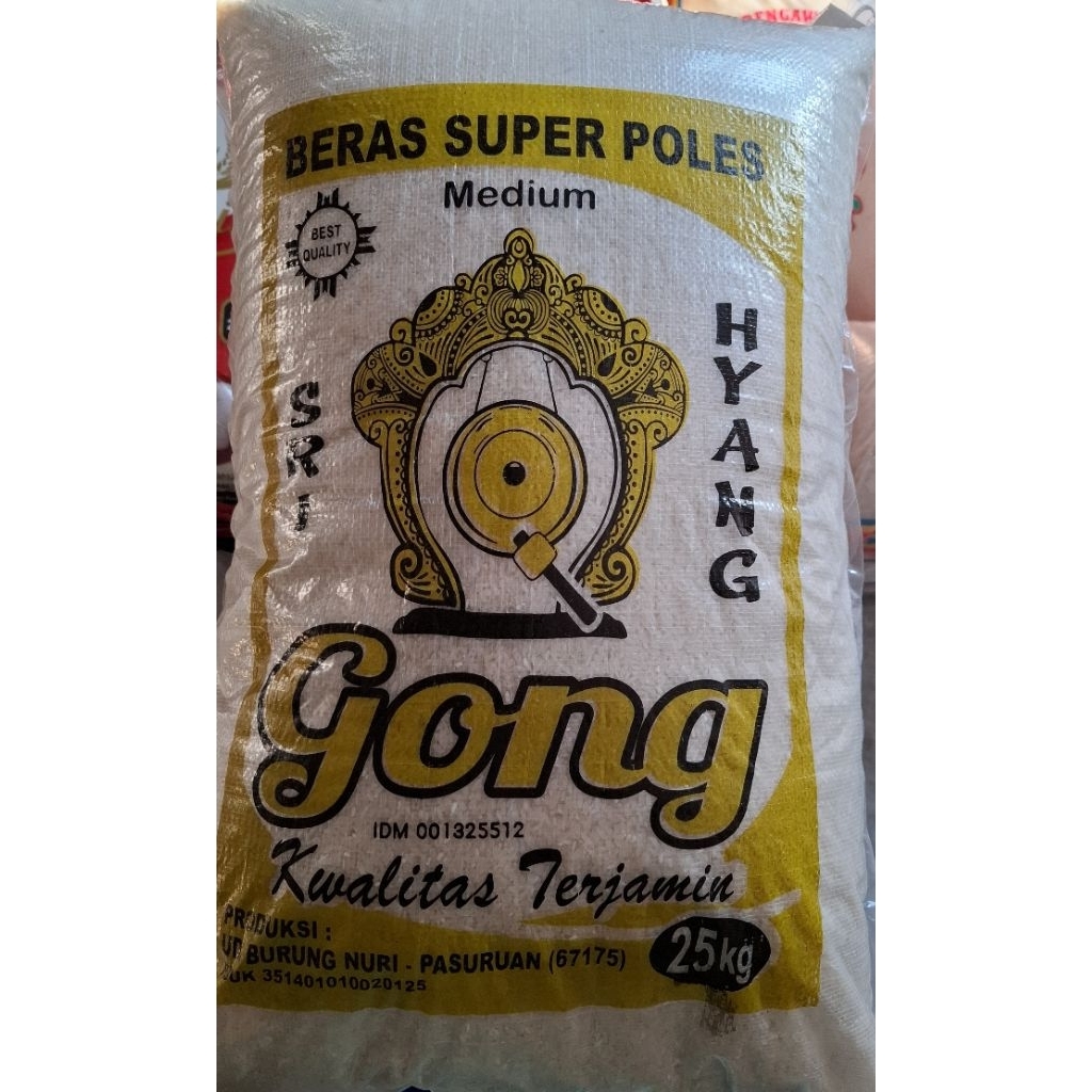 

BERAS GONG KEMASAN 25KG