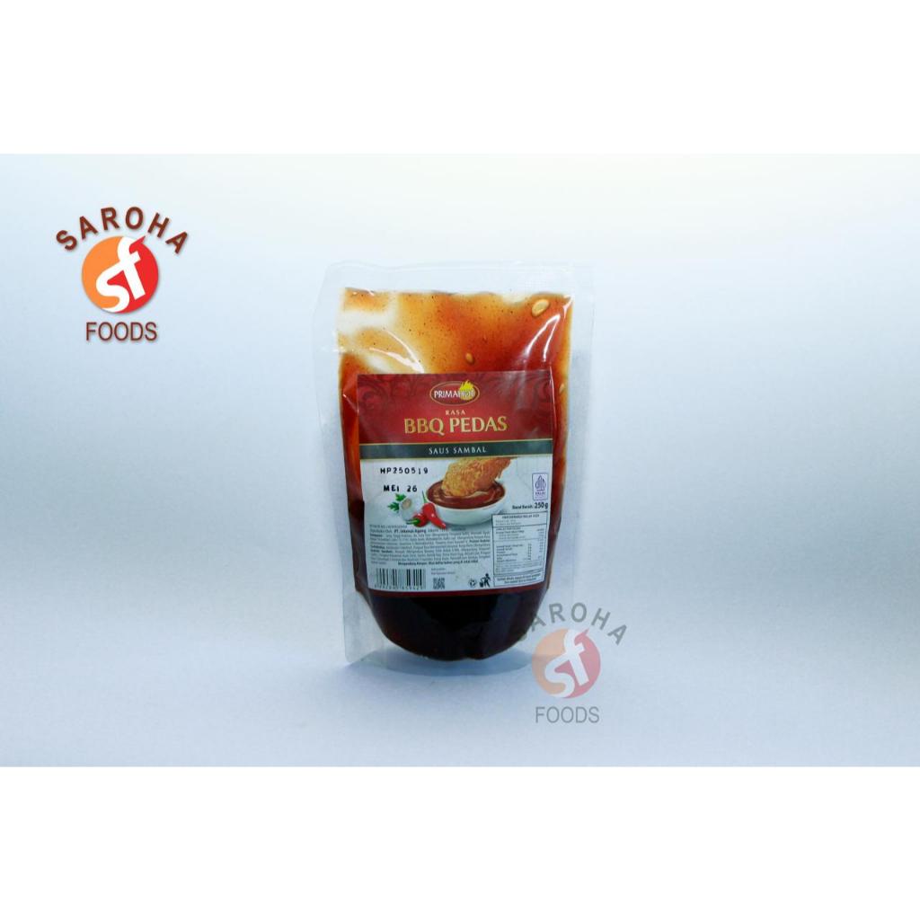 

Saus Sambal PRIMAHOT Rasa BBQ Pedas 250g
