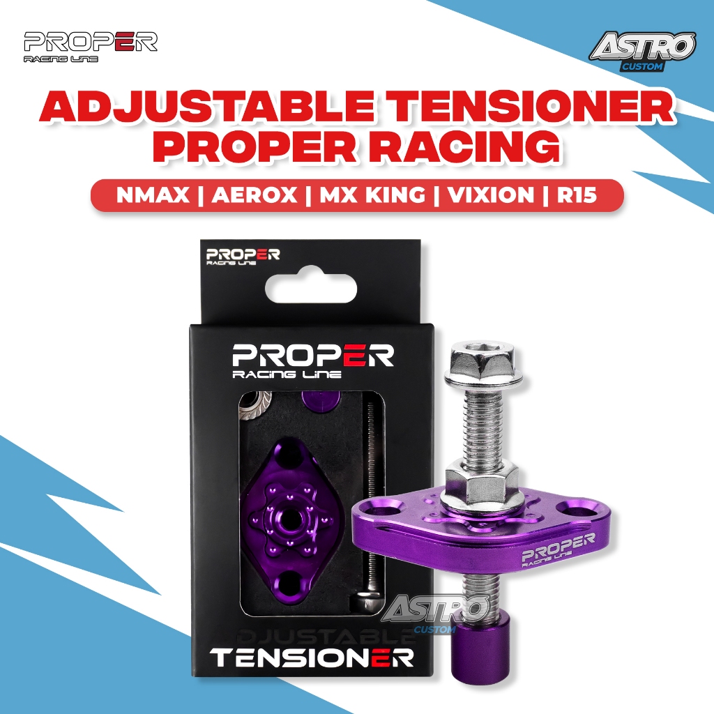 Proper Adjustable Tensioner Nmax 155 All Type Aerox 155 MX King Vixion R15 Stut Stelan Racing Line