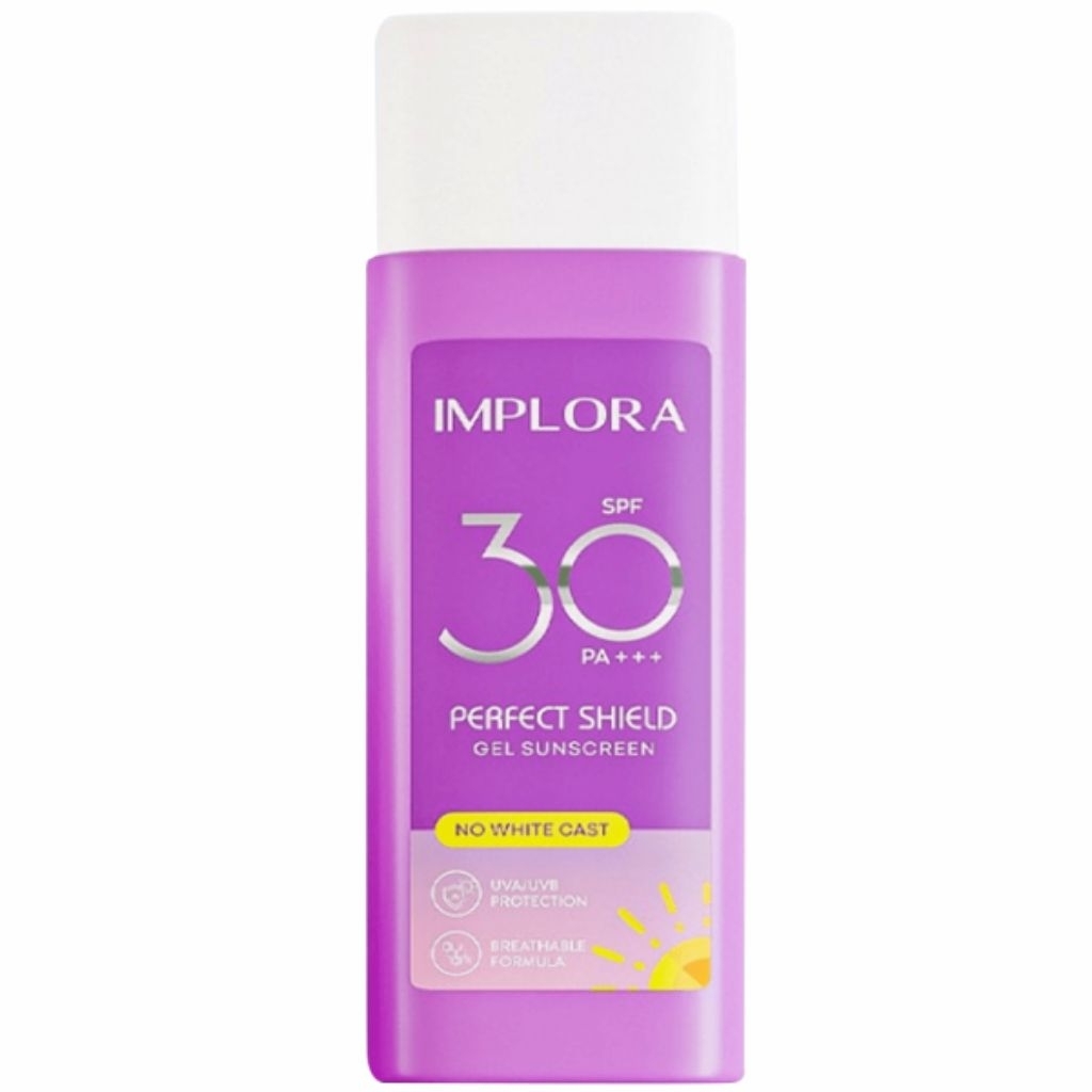 IMPLORA SPF 30 PA+++  GEL SUNSCREEN SUNSCREEN IMPLORA SUNSCREEN GEL IMPLORA SUNSCREEN IMPLORA WARNA 