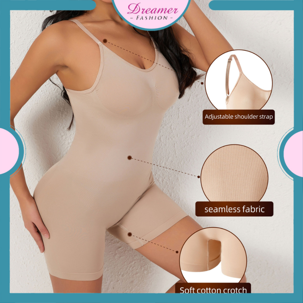 DF KR694 3 IN 1 M-4XL Korset Pelangsing Perut Buncit Celana Korset Melahirkan Wanita Korset Ibu Mela