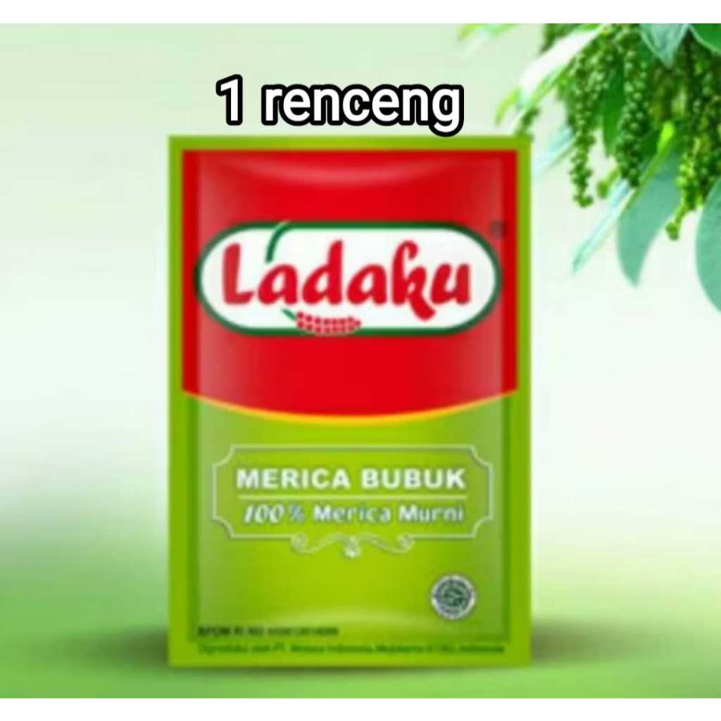 

MURAH merica bubuk ladaku 1 Renceng isi 10 SACHET