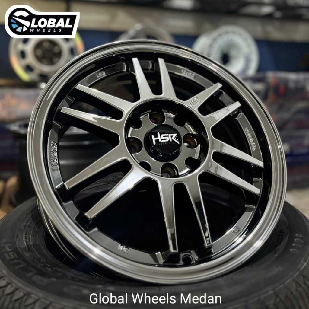 Velg Mobil Black Chrome Ring 16 Brio,Avanza,Sigra HSR Boroko BLY Original