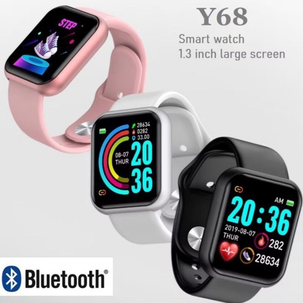 Smart Watch Smart Band M4, M5, M6, M7, Y68 Smart Bracelet Jam Tangan Olahraga