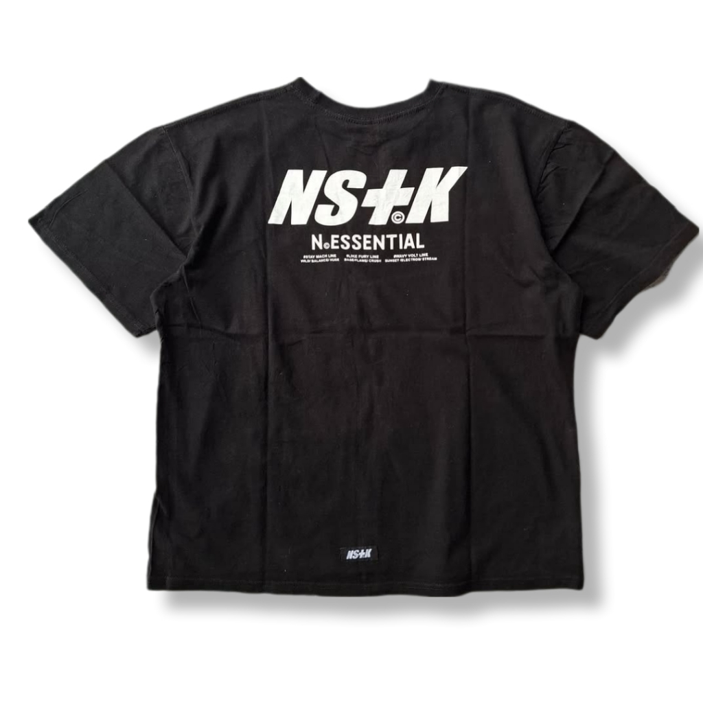NASTY KICK BLACK T-SHIRT | KAOS | GS 2
