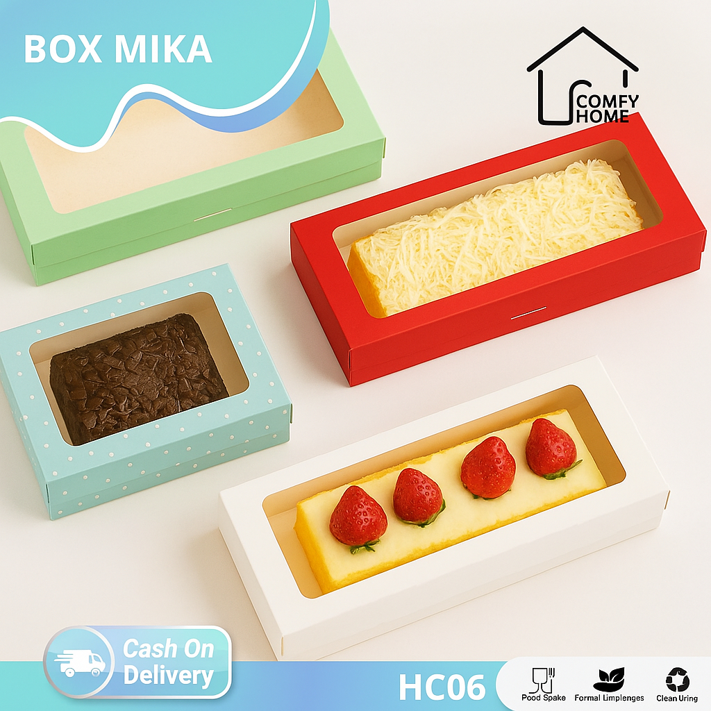 

Box Brownies / Kotak Brownies / Box Makanan / Kotak Makanan / Box Kue / Kotak Kue | HC06-HC07