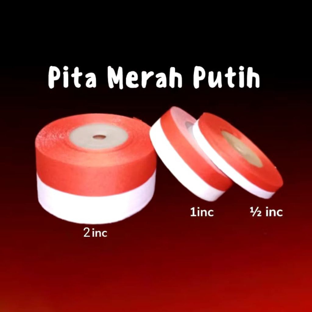 

pita bendera merah putih peroll