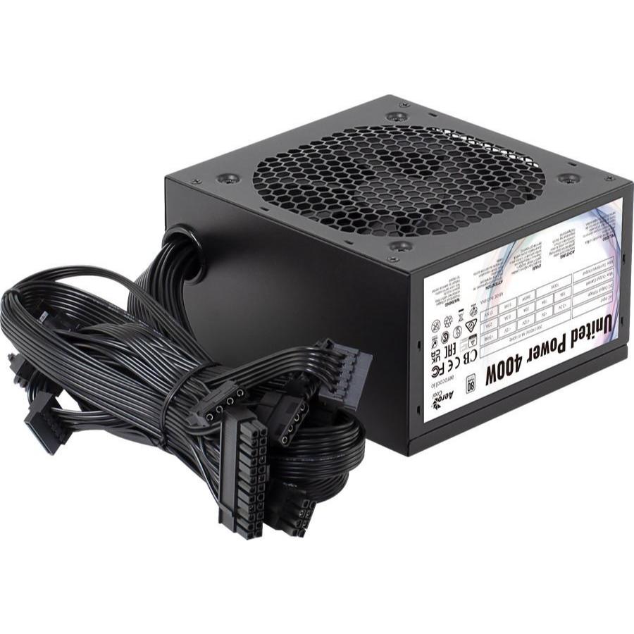 Aerocool United Power 400W - Power Supply Hitam ATX