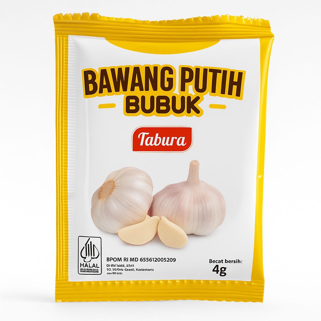 

Bawang Putih Bubuk Tabura 4gr