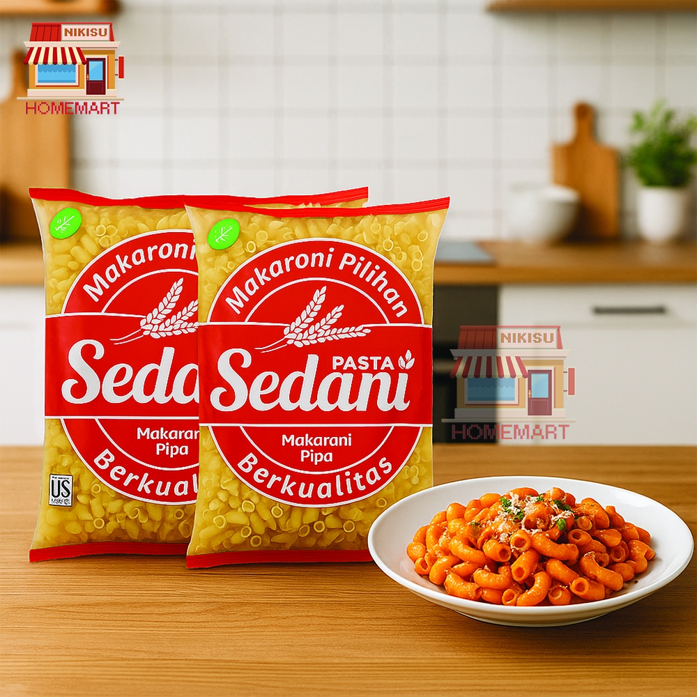 

MAKARONI PASTA SEDANI 1 KG makaroni pipa sedani TERMURAH!!!