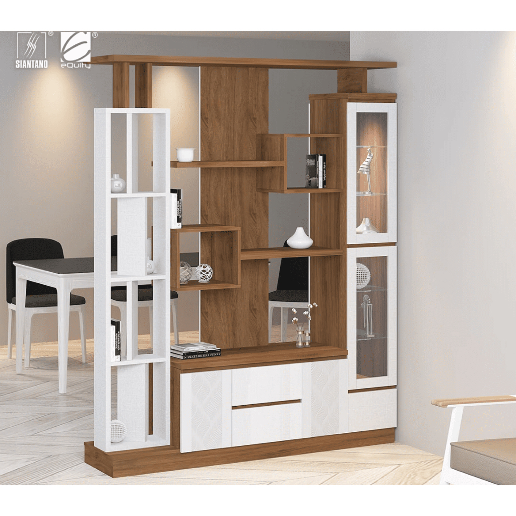 Divider Pembatas Ruangan Siantano DV 008 / Divider Import Jumbo Bahan MDF / Pembatas Ruangan 2 Muka 