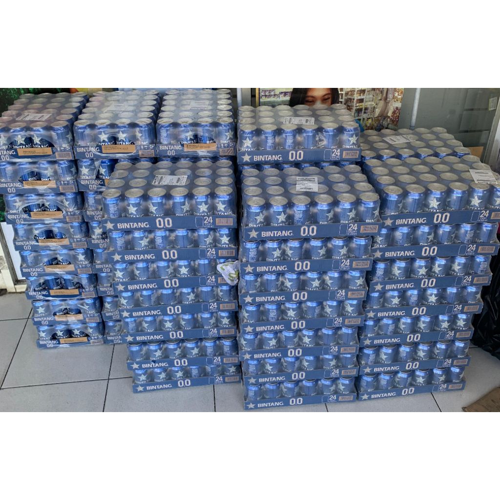 

Bintang Zero Soft Drink 330ml isi 24pcs