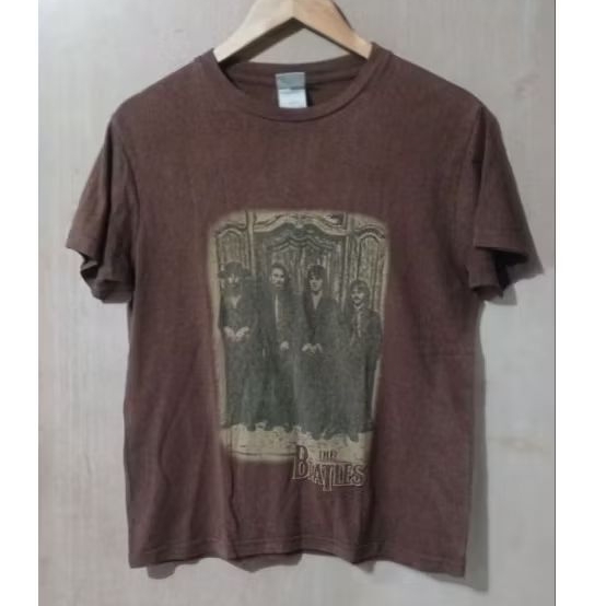 kaos THE BEATLES.Official tag gantung 2005.