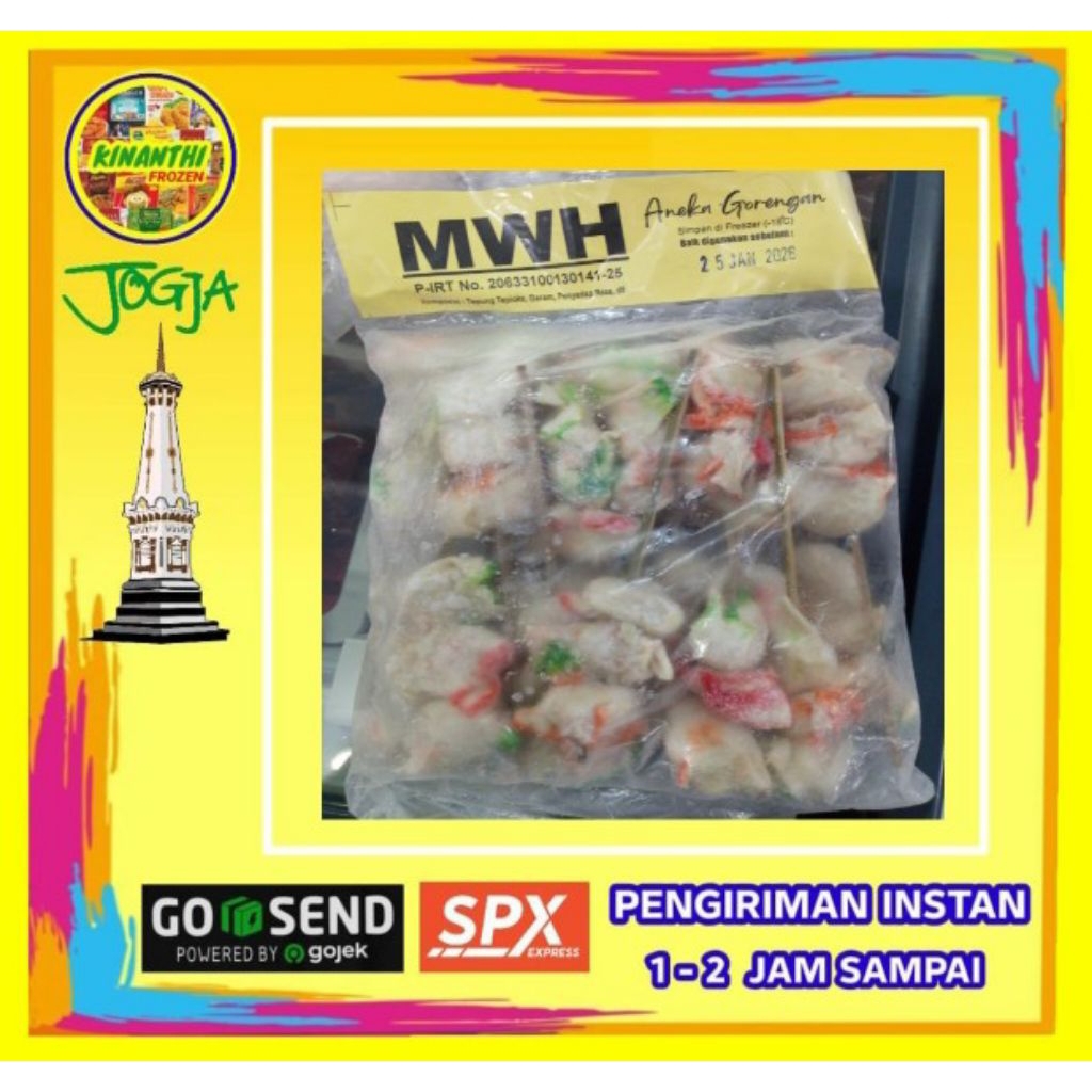 

Gorengan ekado, Jogja Frozen