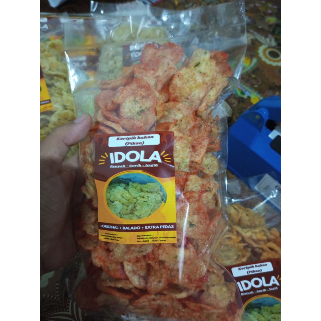 

BASRENG/KERIPIK BAKSO, GURIH RENYAH !!! 250 GR.