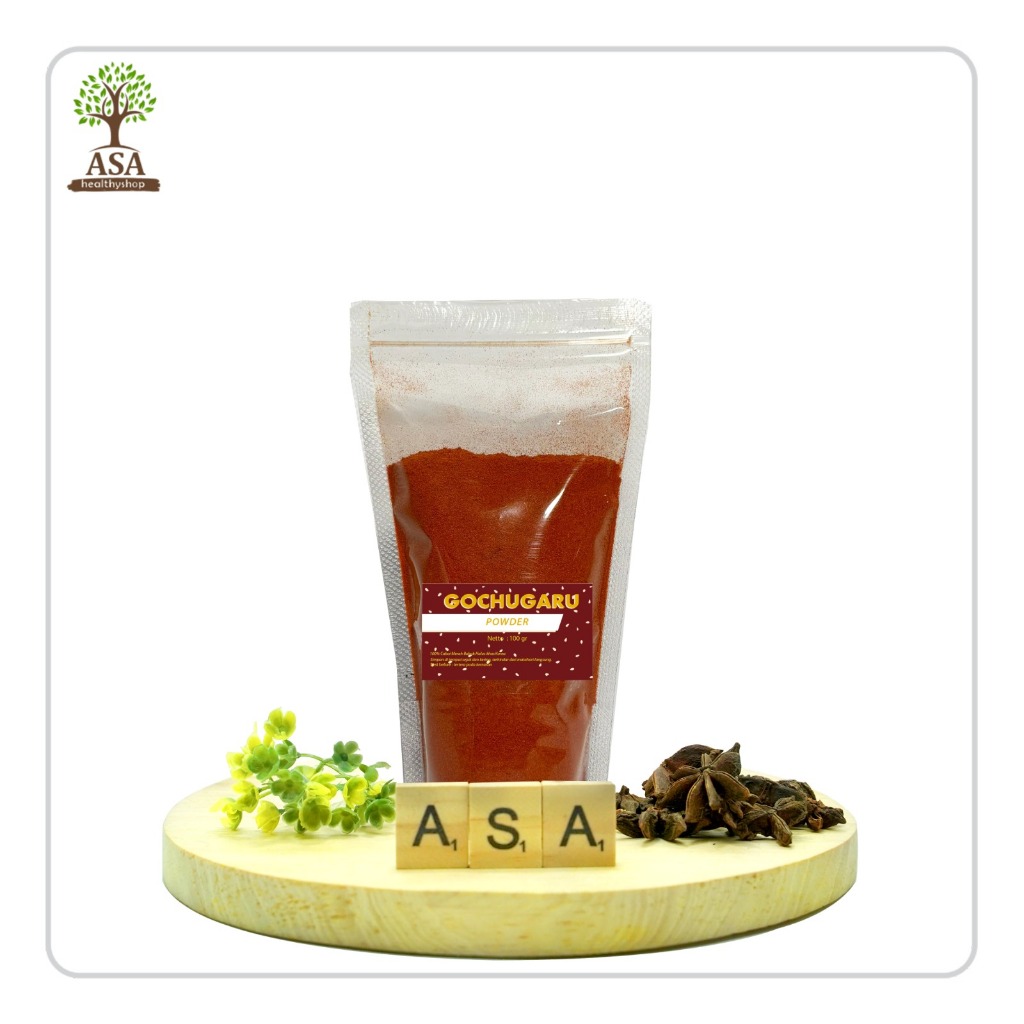 

Gochugaru Powder / Cabai Bubuk (Halus) Khas Korea 100 gram