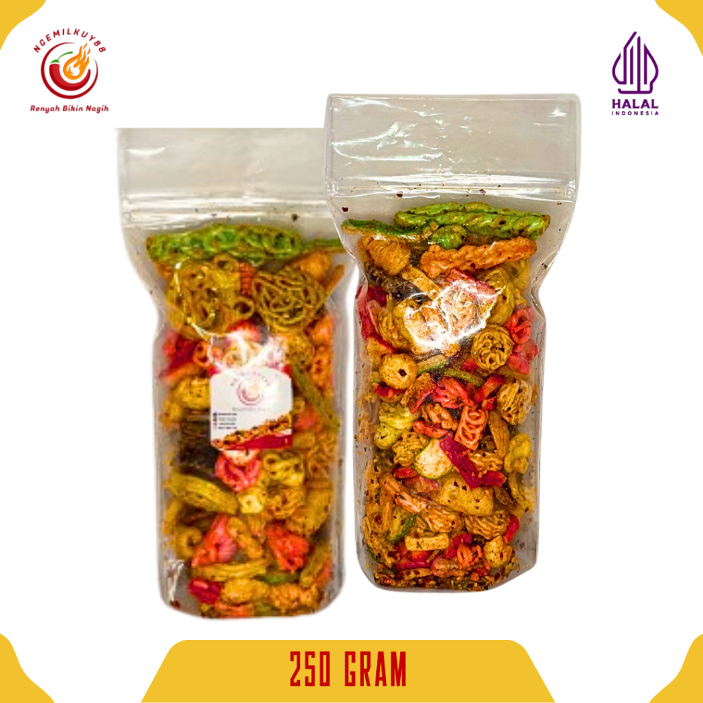 

Kerupuk Seblak 250g Pedas Daun Jeruk Kerupuk Campur Seblak Mix Cemilan Pedas Snack Pedas Ngemilkuy88