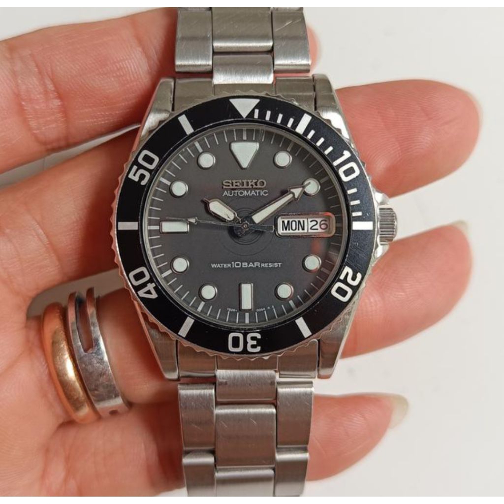 Seiko SKX023K2 7s26 original vintage bekas bagus normal semua siap pakai
