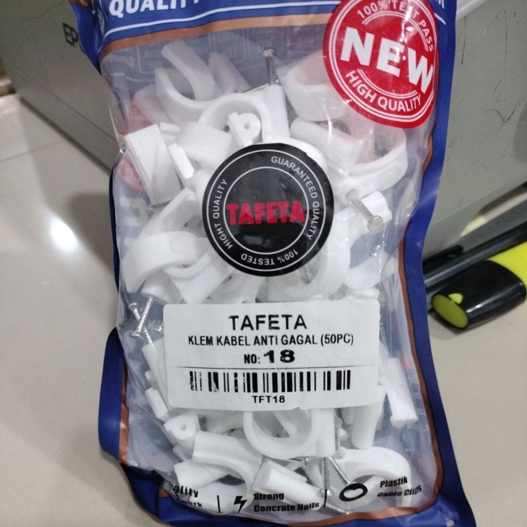 klem pipa listrik no 17 / 18 mitsu tafeta sinar mas