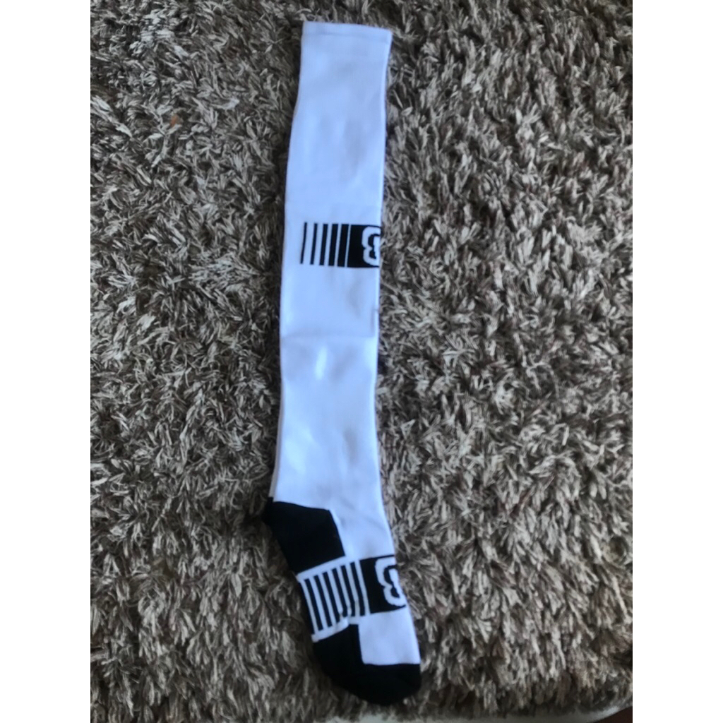 Kaos kaki sepak bola/futsal mbb apparel original-putih