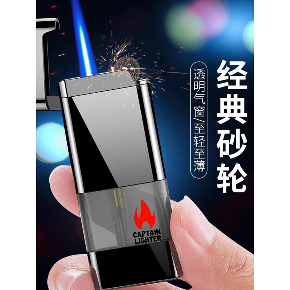Mancis Korek Api Bara Las Roda Slim Transparan HQ710-501