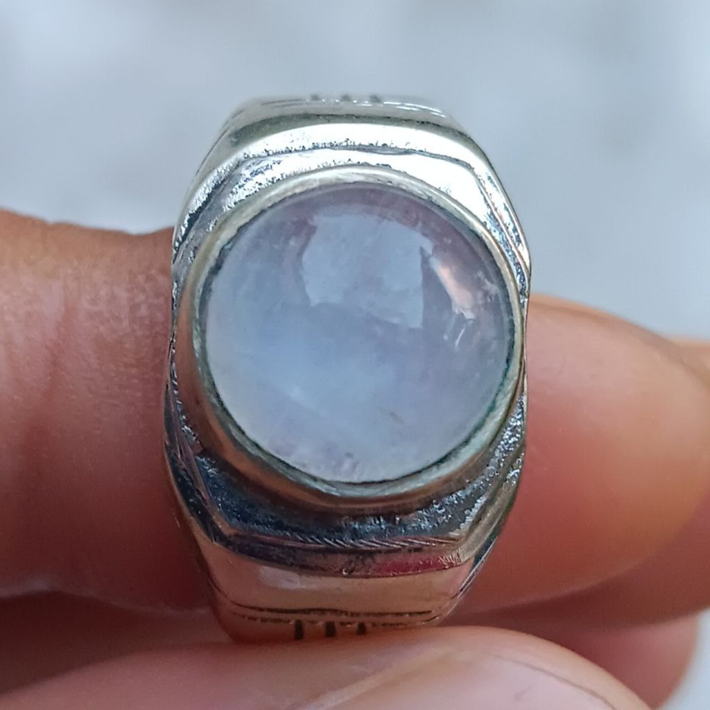 Cincin Batu Moonstone