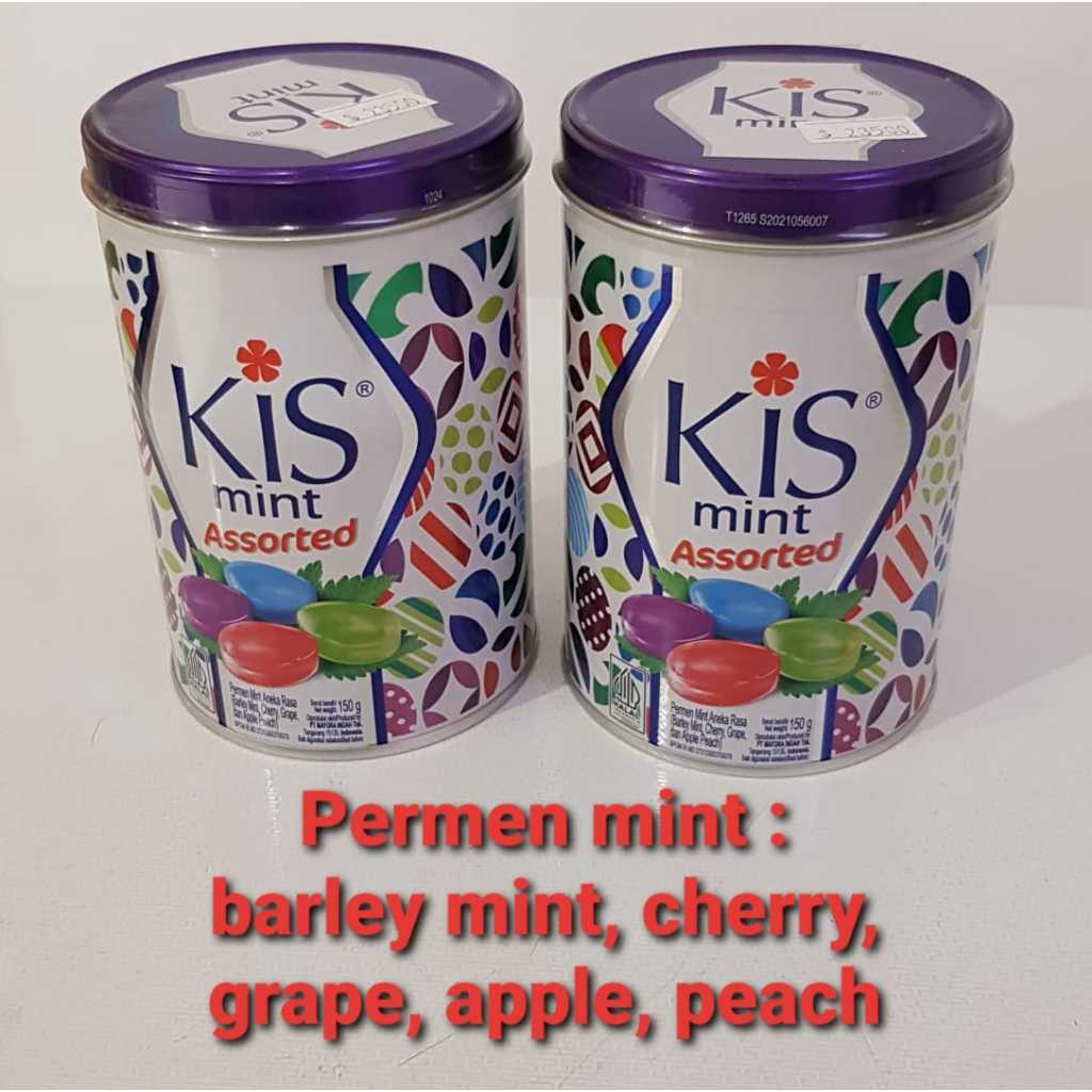 

Permen Kis Mint Assorted Kemasan Kaleng 150 gr