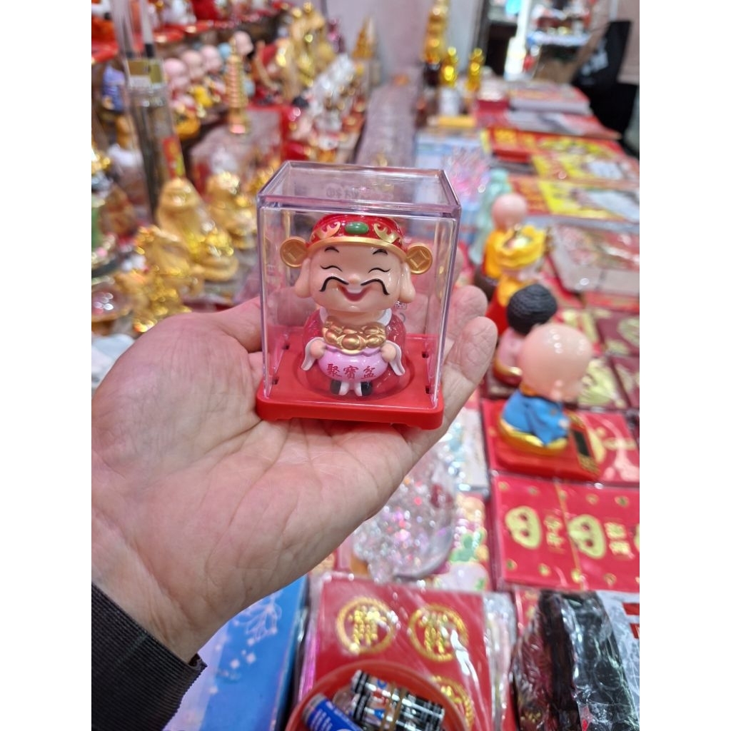 Patung Replika Dewa Cai Sen Tao Dimensi Mini