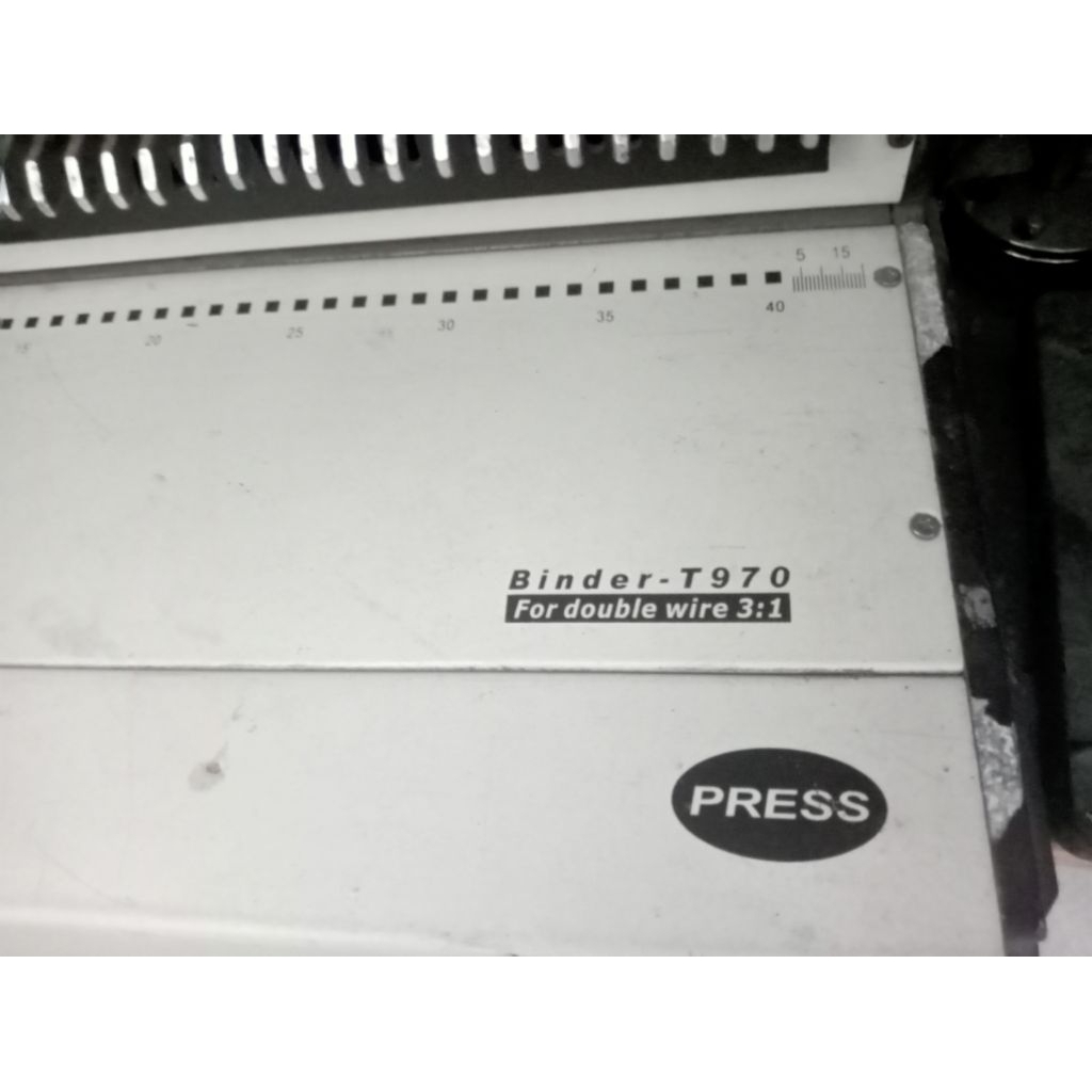 

MESIN JILIS SPIRAL KAWAT BINDER T-970