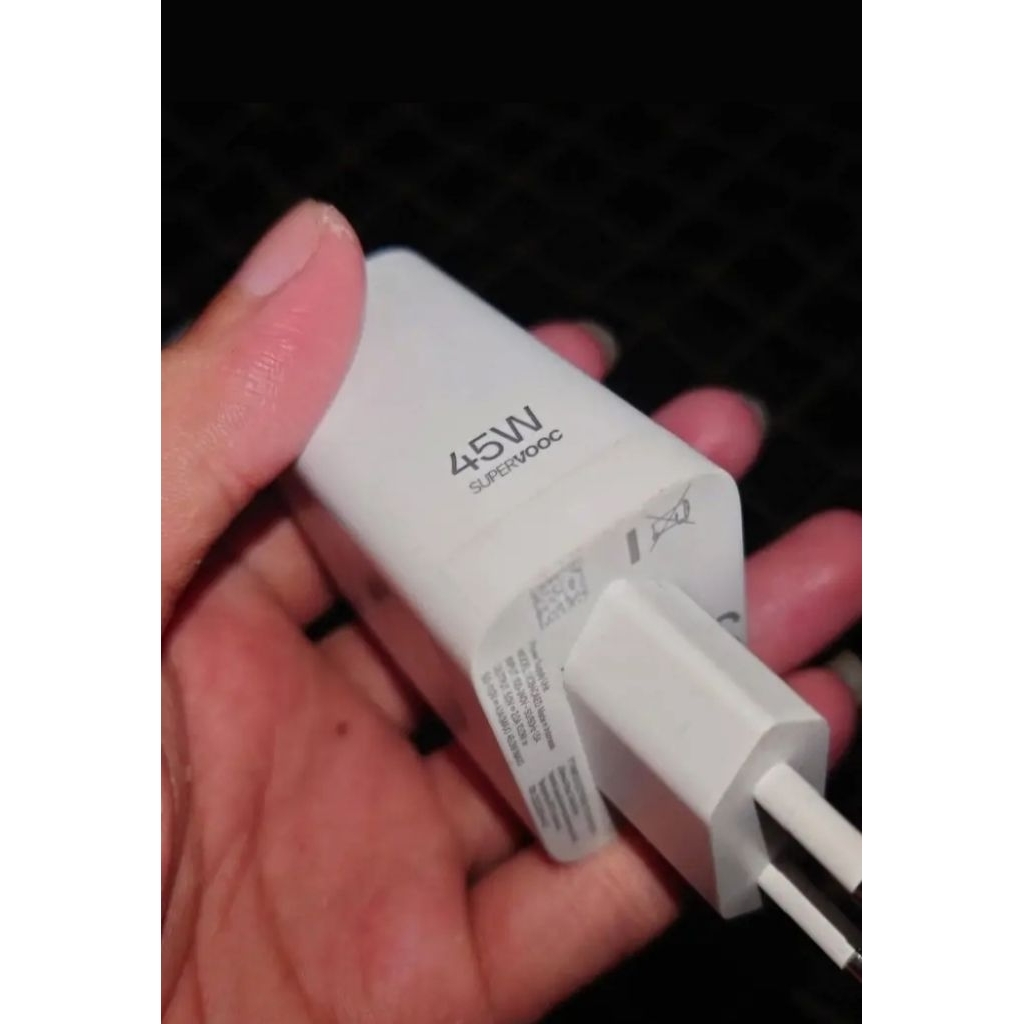 Cas ori bawaan hp Oppo/Realme SuperVOOC 45W