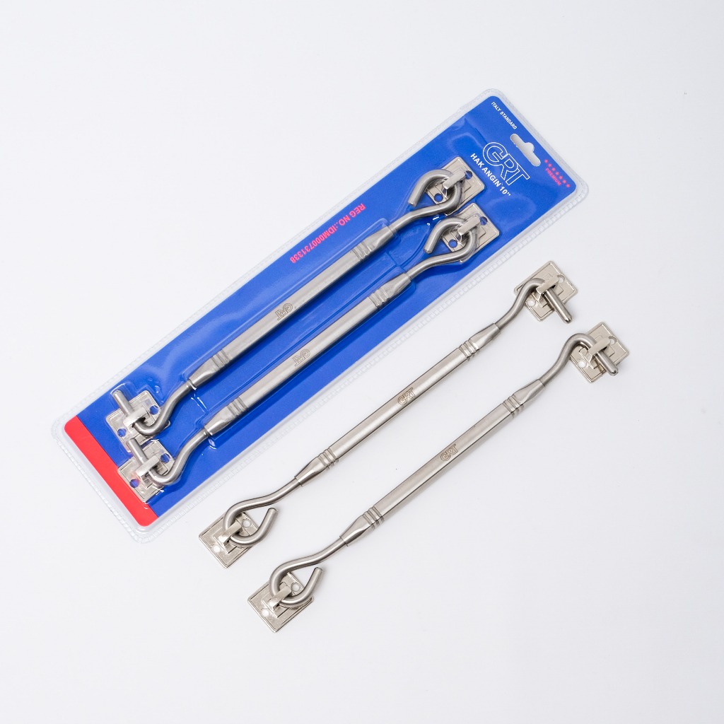 GRT Hak Angin Jendela Blister Stainless 10 Inch