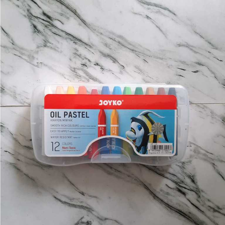 

JOYKO Crayon Oil Pastel - Krayon 12 Warna