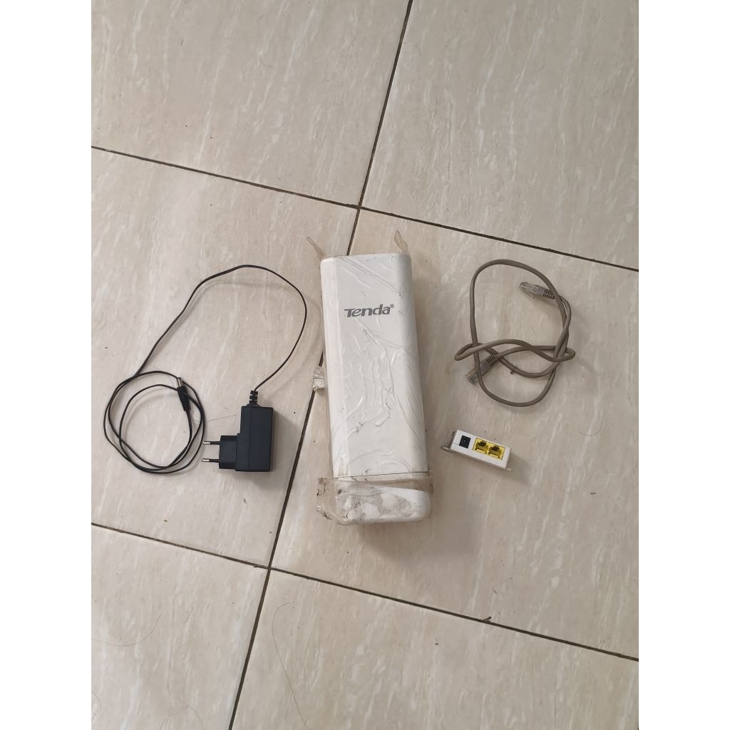 TENDA o3 router outdoor 5km bekas/second rasa baru