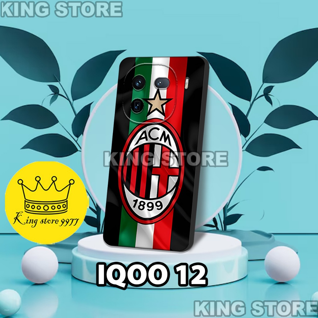(KS19) Softcase karet untuk hp IQOO 12/Motif Cowok/casing IQOO 12/case IQOO 12 2025/silikon IQOO 12/