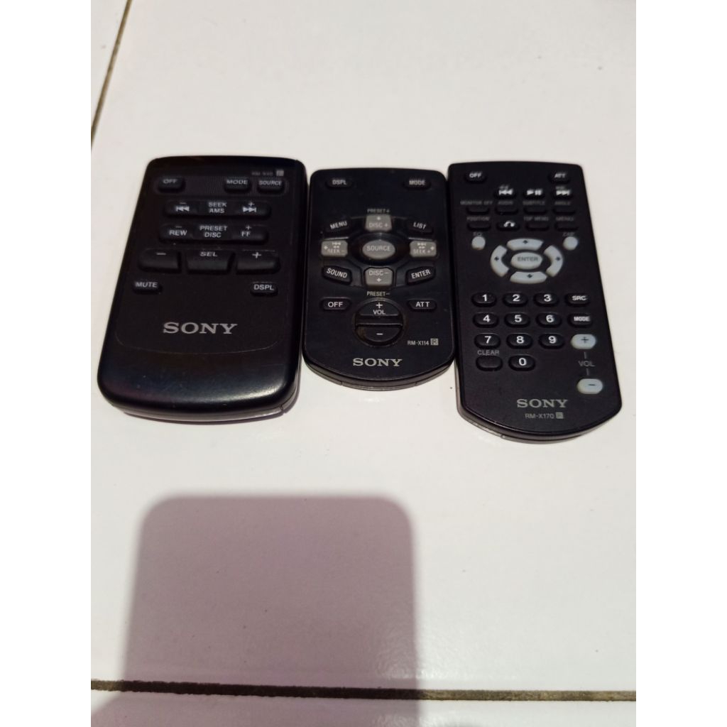 Remote Head unit SONY