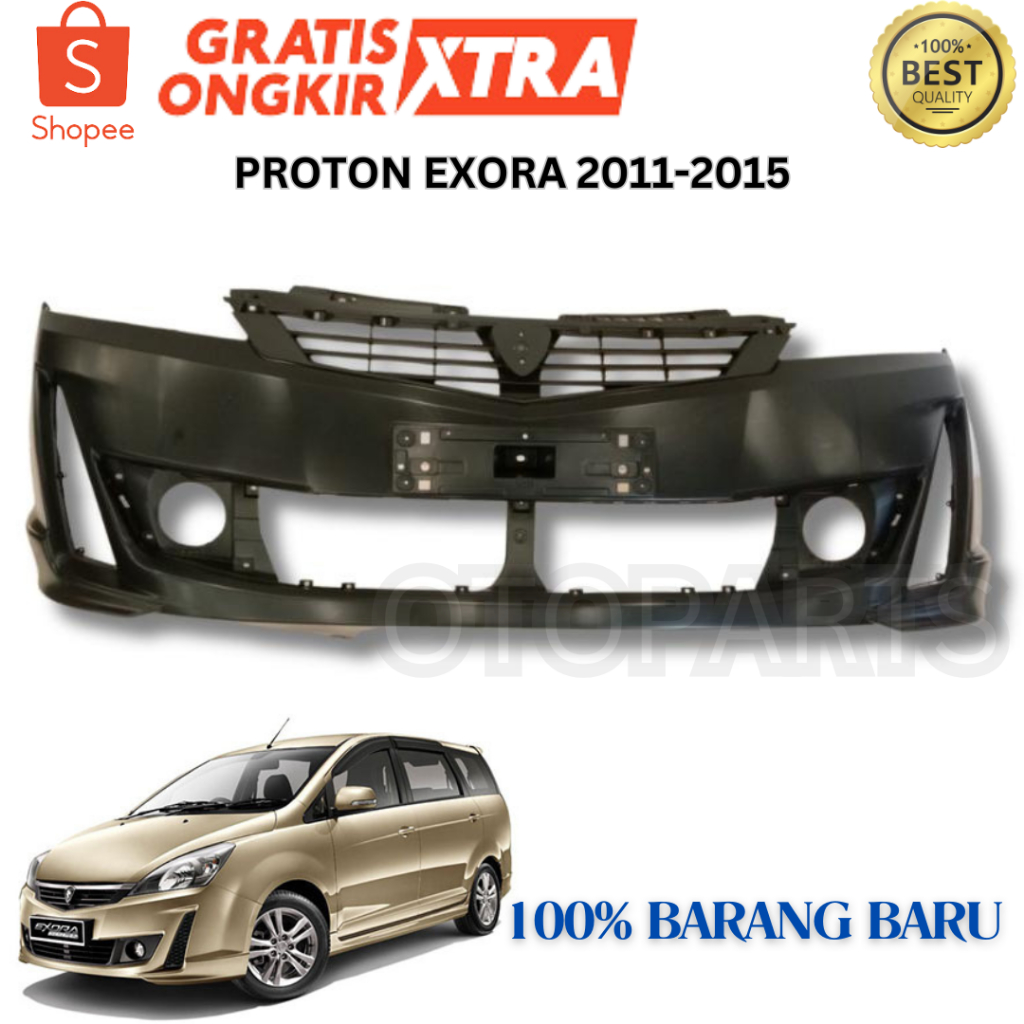 (ORI MALAYSIA) BUMPER BEMPER DEPAN PROTON EXORA FACELIFT 2011 2012 2013 2014 2015 BARU NHF MALAYSIA