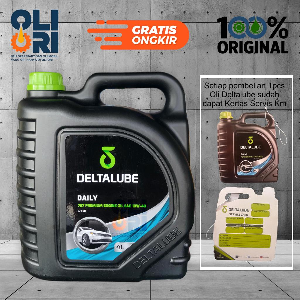 Oli DELTALUBE DAILY 757 SAE 10W-40 Oli Mobil Bensin Original