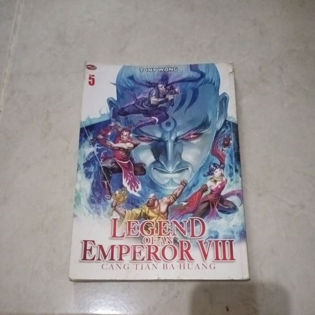 Komik Legend Of An Emperor VIII Tony Wong Cang Tian Ba Huang Original
