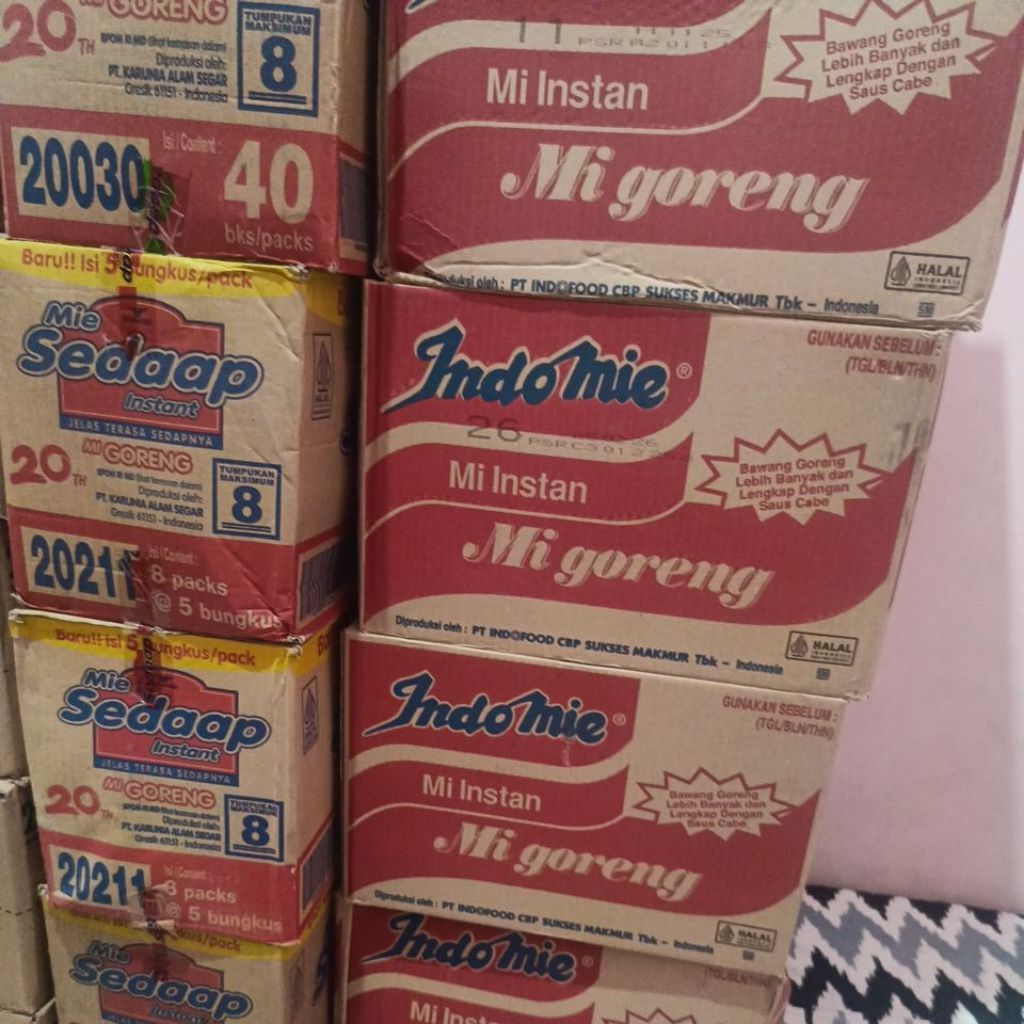 

Indomie goreng 1 dus