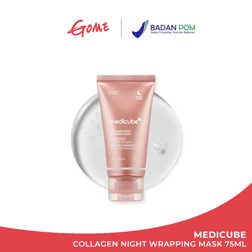 Medicube Collagen Night Wrapping Mask 75ml, Medicube Official Store, Medicube Collagen Night Masker,